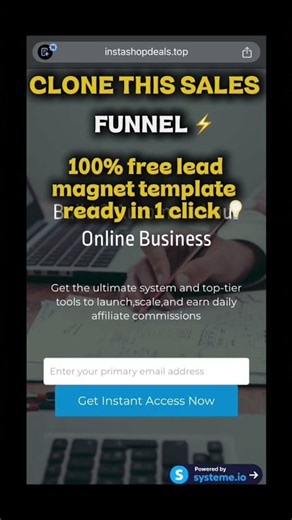 CLONE THIS SALES FUNNEL ⚡️⁠