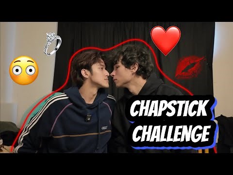 Chapstick Challenge with Boy Bestfriend (GONE GAY!!)