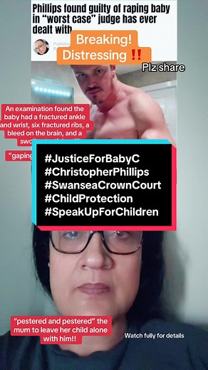 Christopher Phillips Convicted in Baby C Abuse Case