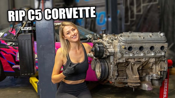 I BLEW My Motor! 💥 | C5 Corvette Engine Removal Step-by-Step (LS1 Breakdown)
