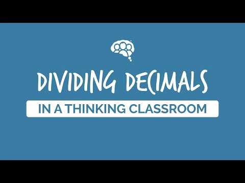 Dividing Decimals in a Thinking Classroom