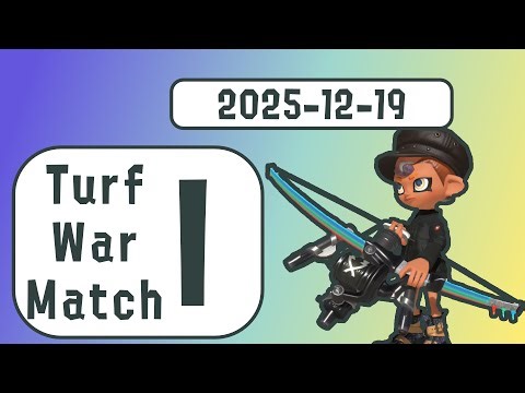 A good Turf War match! (12/19 Turf War Replay)