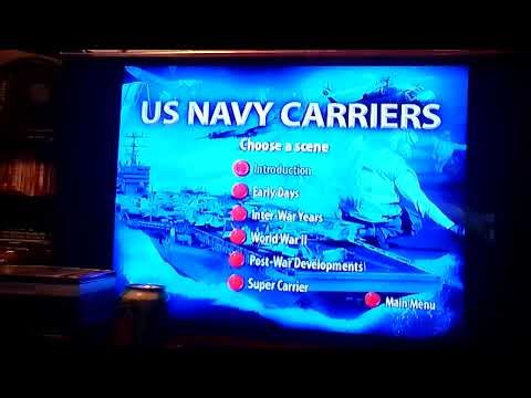 Us Navy Carriers Weapons Of War DVD Menu
