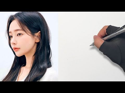 How to Draw a Realistic Girl’s Face Step by Step for Beginners | Portrait Drawing Tutorial