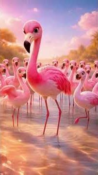 #Learn and sing about flamingo kids song