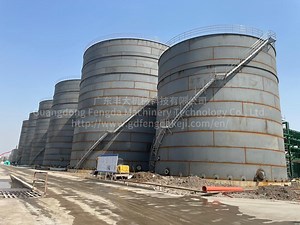 [Hot Item] Fengda 10000m3 - 200000m3 Large Volume Vertical Water Crude Oil Fluid Storage Tank