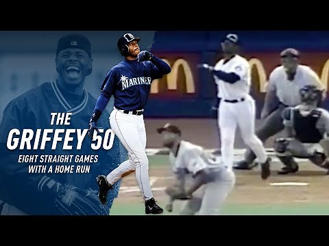 The Griffey 50 | Eight Straight Games With a Home Run