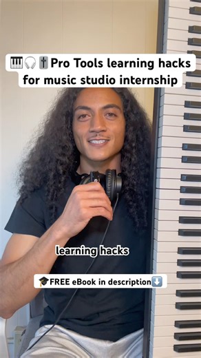 🎹🎧🎚️Pro Tools learning hacks for music studio internship