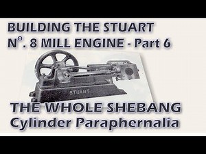 Building the Stuart Turner Number 8 Mill Engine - Part 6 Cylinder Covers and Piston Rod Gland