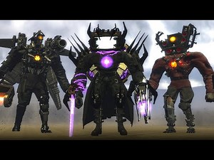 NEW DISINFECTED WATCHMAN OF DOOM VS INFECTED TITAN CAMERAMAN AND SPEAKERMAN! – Skibidi Toilet GMod