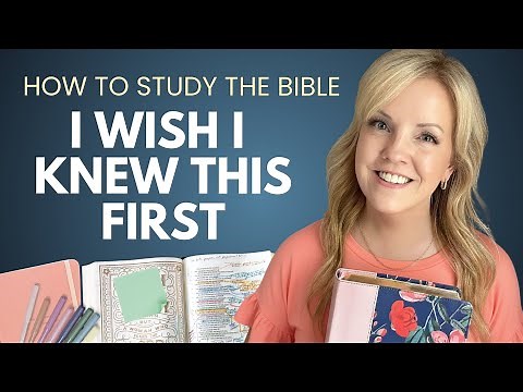 How To Study The Bible [Clear & Doable Step By Step]