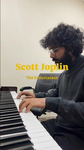 Scott Joplin The Entertainer #ragtime #pianomusic #scottjoplin