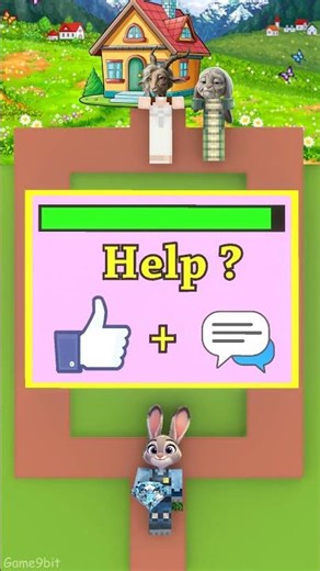 Maze Challenge | Help Judy Hopps escape from the old woman: Gazelle and Judy Hopps return home!