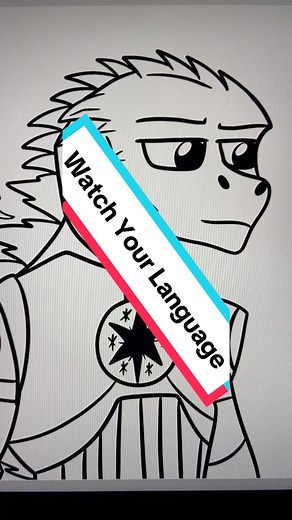Watch Your Language #funny #laugh #draw #drawing #art #procreate #mlp #mlpfim #mlpfriendshipismagic #mylittlepony #mylittleponyfriendshipismagic #godzillamlp #rainbowdash #markiplier #watchyourlanguage #teasing #godzilladoritos #fyp #foryou #tiktok