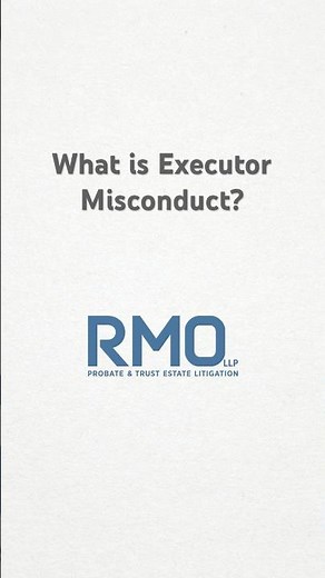What is Executor Misconduct?