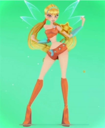 Stella Charmix Transformation in Winx Club!