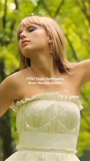 Here's How Taylor Swift Will look ETHEREAL Walking Down the Aisle 🤍👰#taylorswift #traviskelce #msg