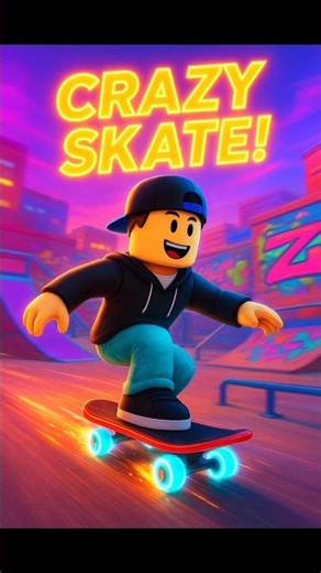 CRAZY SKATEBOARDING in Roblox Skate Park! 🛹🔥 (Epic Tricks & Speed Run) #roblox #gaming #gameplay