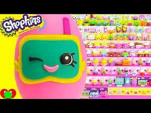 Shopkins Snorky Play Doh Surprise Egg and Limited Edition Hunt