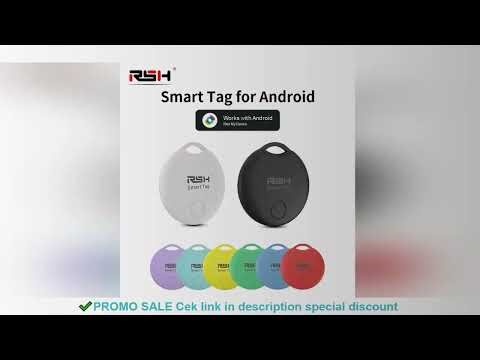 RSH Smart GPS Tracker for Android Tag Work With Android Google Find My App Key Finder Pet Locator Sm