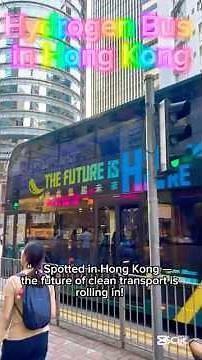 This Bus Runs on Hydrogen — And Breathes Out Water! 😲 #youtubeshorts #hydrogenpro