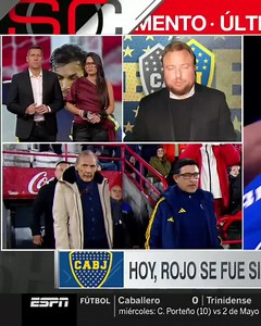 ATENCIÓN: informó Augusto César que Marcos Rojo tuvo un intercambio con el Cuerpo Técnico y abandonó el Boca Predio sin entrenar. 📺 #SportsCenter | #DisneyPlus | SportsCenter ESPN