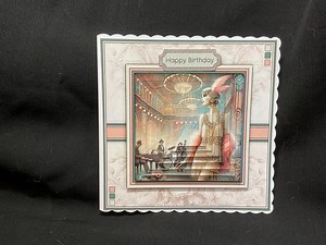 Art Deco Birthday Card: 1920s Style, Handmade UK - Etsy UK