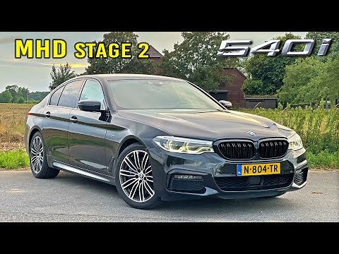 BMW 540i G30 *DIY TUNED* with MHD STAGE 2 // REVIEW on AUTOBAHN