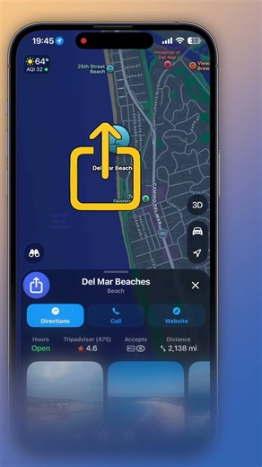 Your location straight to Apple Notes! #howto