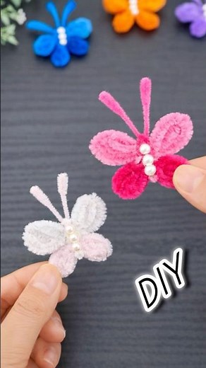 This Pipe Cleaner Butterfly Is Too Cute 🦋😍
