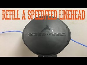 How To ReFill a SpeedFeed Linehead On A WeedEater