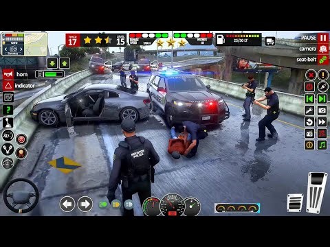 Police Simulator 2024 | Realistic Police Car Patrol Gameplay | City Cop Duty Game