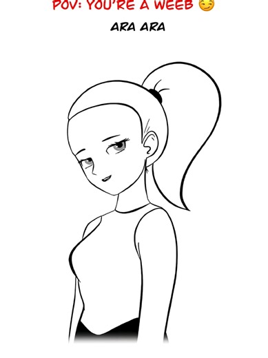 Ara Ara 😅 (Animation Meme) #shorts