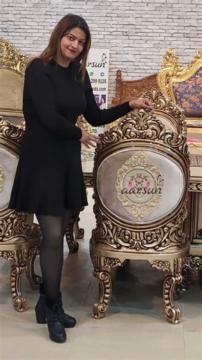 Luxurious 12 Seater Dining Table Set - Royal Dining Set - Dining Set Furniture #aarsun #furniture