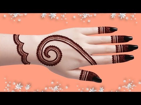 New Beautiful Stylish Mehndi Design | Back Hand Mehndi Design | Simple Mehndi Design| Mehandi Design
