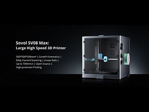 SOVOL SV08 Max Fast Large Open Source 3D Printer 700mm/S 500*500*500 #sovol #sv08max #voron