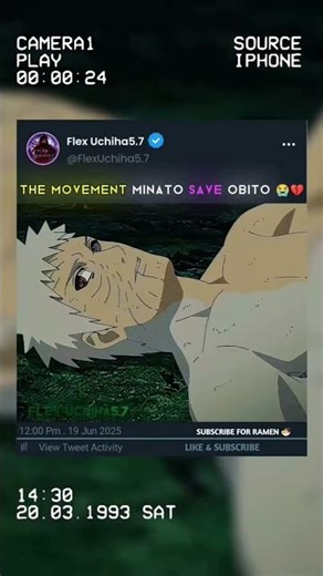 minato saves obito