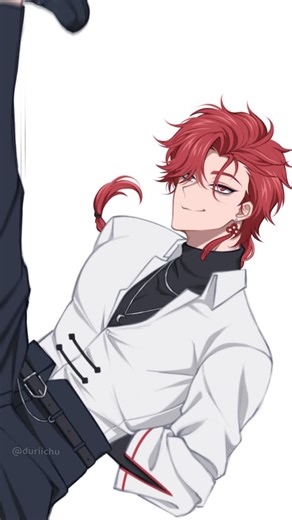 Durii ₊·—̳͟͞͞♡🍬(COMMS CLOSED!) on Instagram: "Rewatching this scene somehow reminded me of this trend, I love you cxs but I had to XD —— Tags ♡: #arttrend #artreel #chinesemilitarytrend #fyp #linkclick"