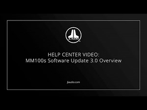JL Audio MediaMaster Software Version 3.0 Overview
