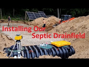Installing our Septic Drainfield | Septic System Install Part 2