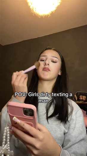 POV: Women Engaging in Dirty Texting