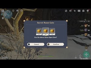 [Genshin Impact]Secret Gate Dragonspine location Puzzle