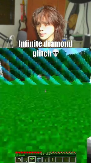 1.8K views · 11 reactions | Minecraft Infinite Diamond Glitch #minecraft #glitch #reaction | Wulez | Facebook