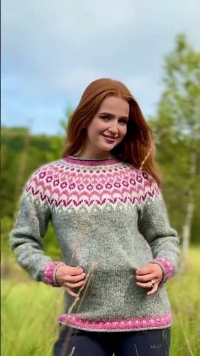 Grå og rosa riddari