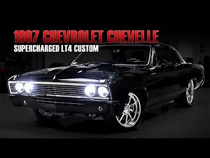 650HP Supercharged LT4 Pro Touring 1967 Chevrolet Chevelle SS Custom Restomod