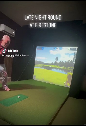 Late Night Round at Firestone - Murphy Golf Simulators