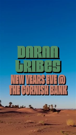 The Cornish Bank on Instagram: "The end is nigh, 2025 has been full of great music, community spirit and heaps and heaps of fun! So we wanna see it out in style... Daraa Tribes are venturing to our Cornish town all the way from Morocco and will be taking to the stage, to start the party. Grab your tickets now! Wednesday, 31 December @cornishbank @daraatribes @chewyshe @lucky.rod.pizzas #thecornishbank #cornwall #falmouth #cic #musicscene #livemusic #independentvenue #grassroots #newyearseve #202