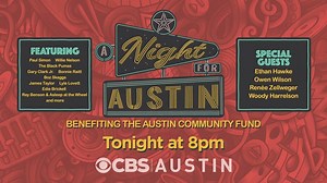 歹 IN 30 MINUTES ... tune into CBS Austin as Willie Nelson, Paul Simon lead all-star musical lineup for 'A Night For Austin' fundraiser. It will air ONLY on CBS Austin TONIGHT at 8 p.m. ➡️FULL LINEUP: bit.ly/307ogXH | John-Carlos Estrada CBS Austin | Facebook