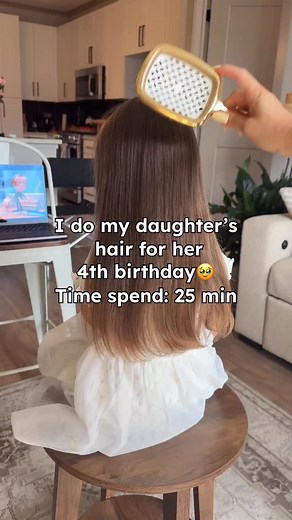 What was your experience with your very first hairstyle as a child? 😊 #bride #bridal #wedding #hair #bridesmaids #hairstylist #bridetobe #flowergirl | Zablotska Yuliia