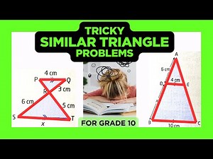 [NEW] Similar Triangles - Grade 10 (Full solutions for tricky challenge questions)